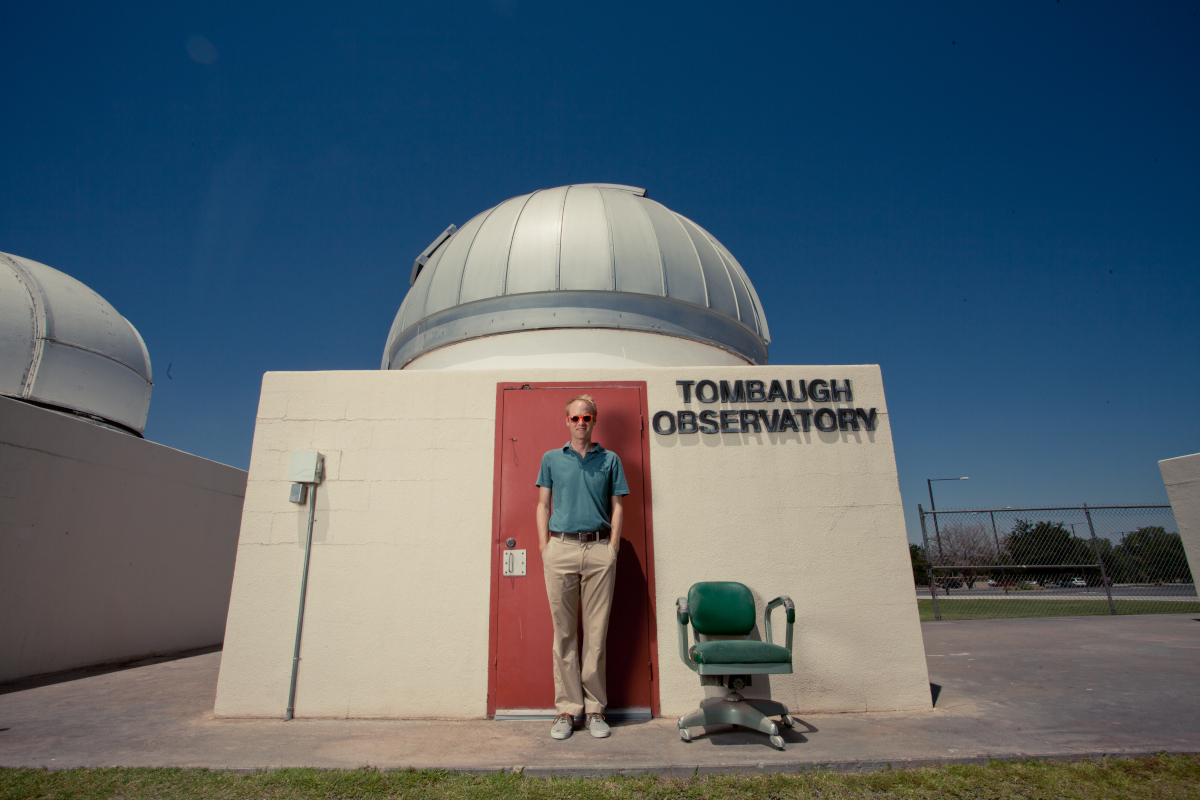 tombaugh with weird astronomer